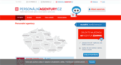 Desktop Screenshot of personalniagentury.cz